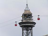 Barcelone, Port, Telepherique (010)